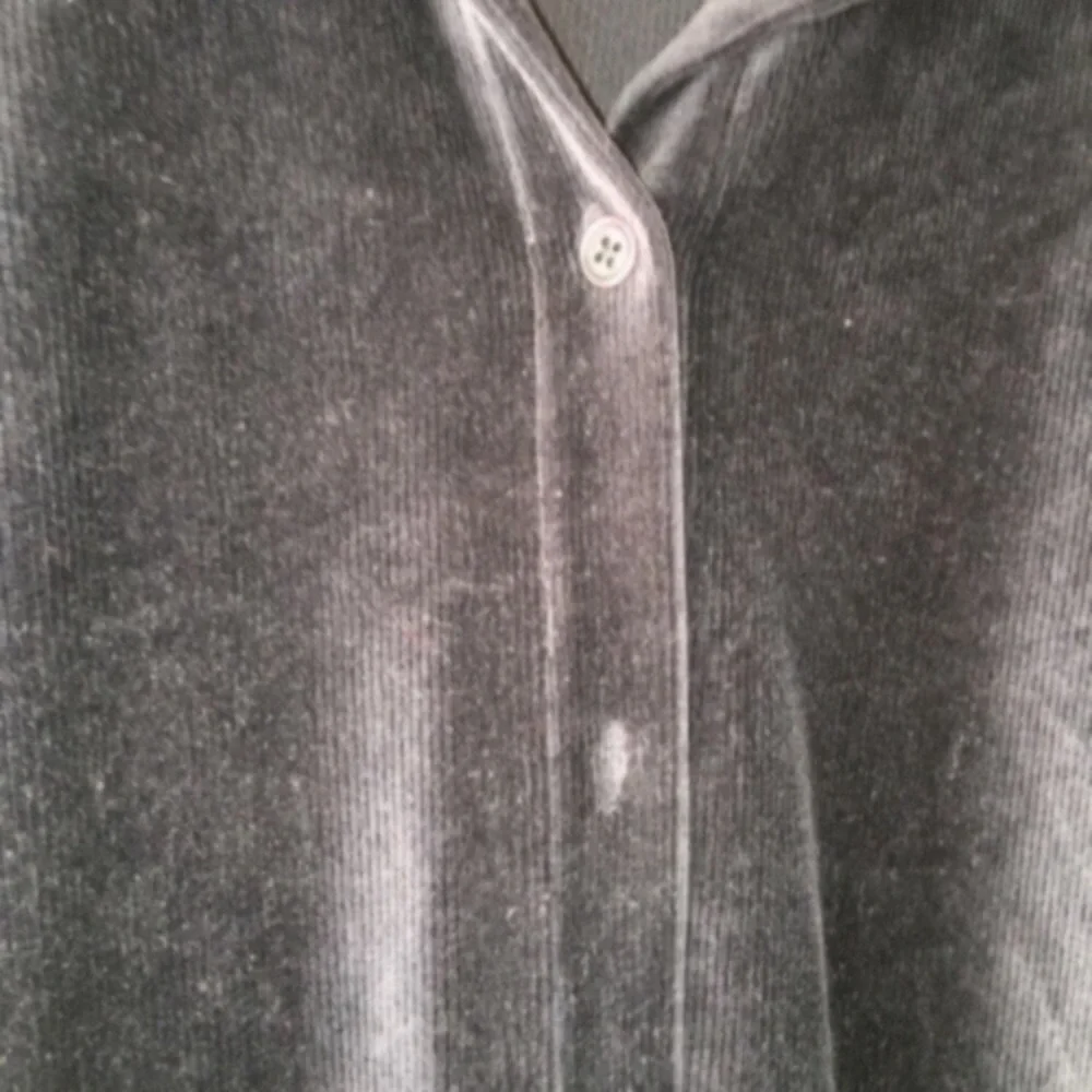 J.Crew Black Corduroy Button Down Shirt Boxy Fit Collared Casual Layering Piece